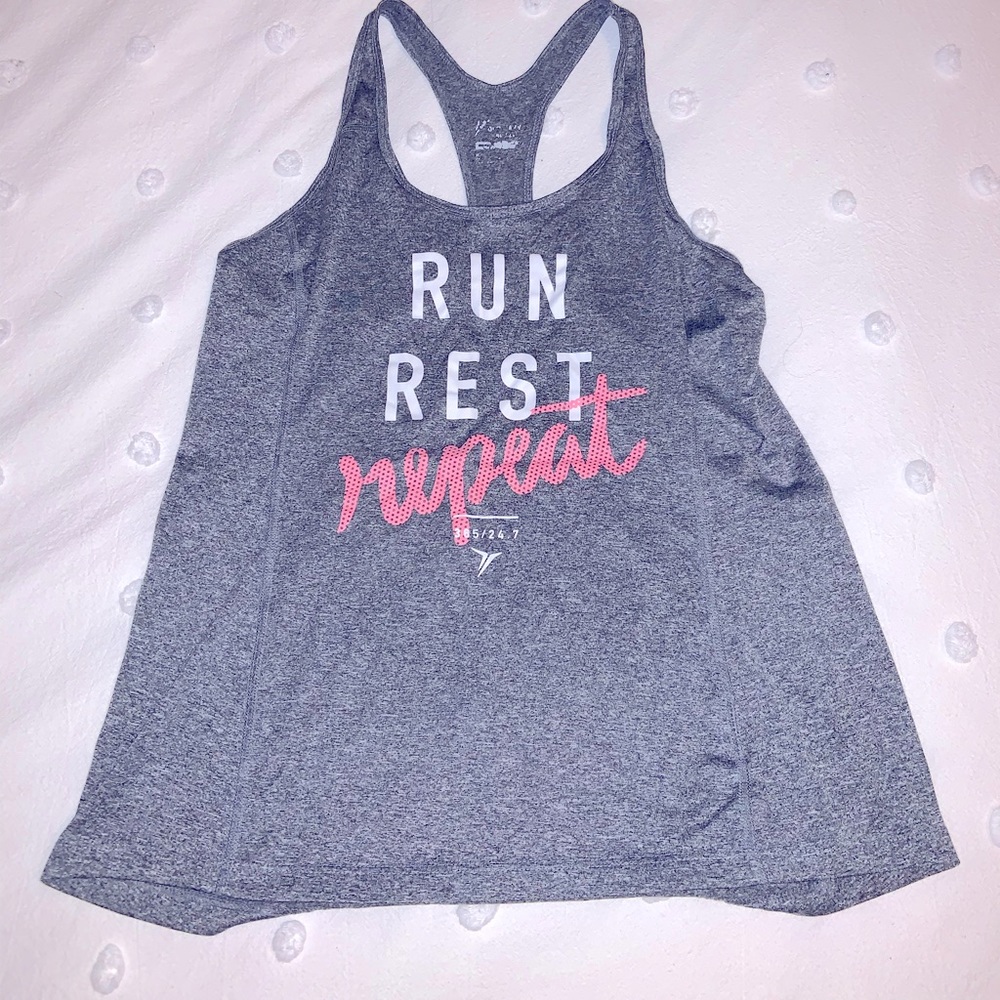 Run Rest Repeat Tank